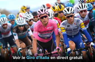 Nos solutions pour voir le Giro en direct gratuit en 2026